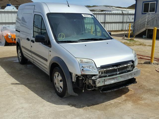 NM0LS7DN2DT158217 - 2013 FORD TRANSIT CO SILVER photo 1