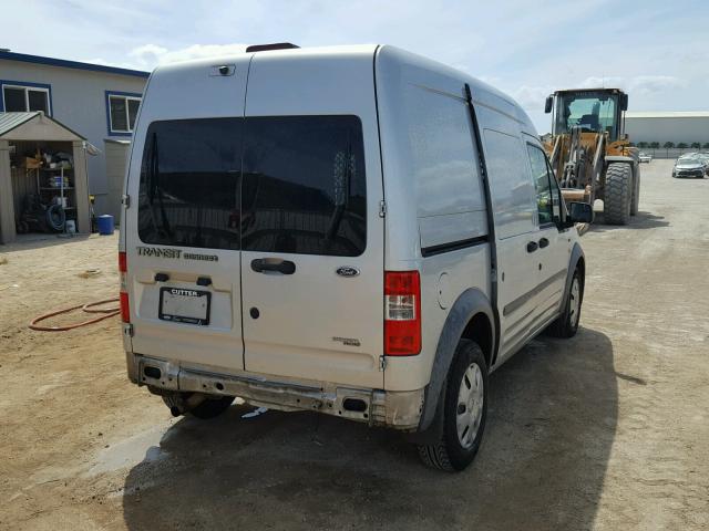 NM0LS7DN2DT158217 - 2013 FORD TRANSIT CO SILVER photo 4