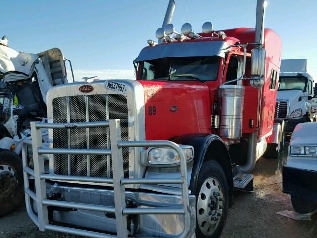 1NPXGGGG70D327146 - 2016 PETERBILT 389 RED photo 2