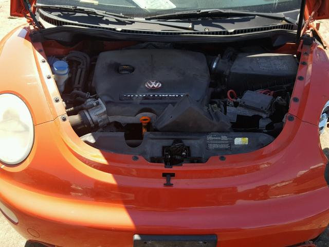 3VWCD31Y95M359226 - 2005 VOLKSWAGEN NEW BEETLE წითელი ფოტო 7