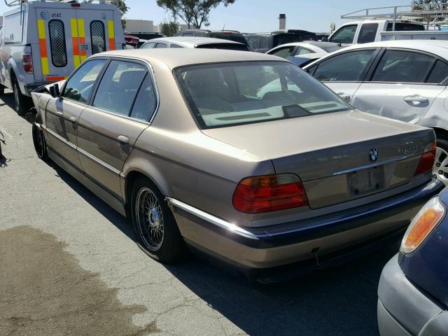 WBAGH834XYDP14126 - 2000 BMW 740 IL GOLD photo 3