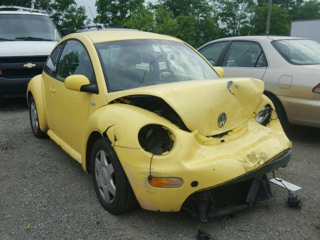 3VWCP21C62M403703 - 2002 VOLKSWAGEN NEW BEETLE 黄色 照片 1