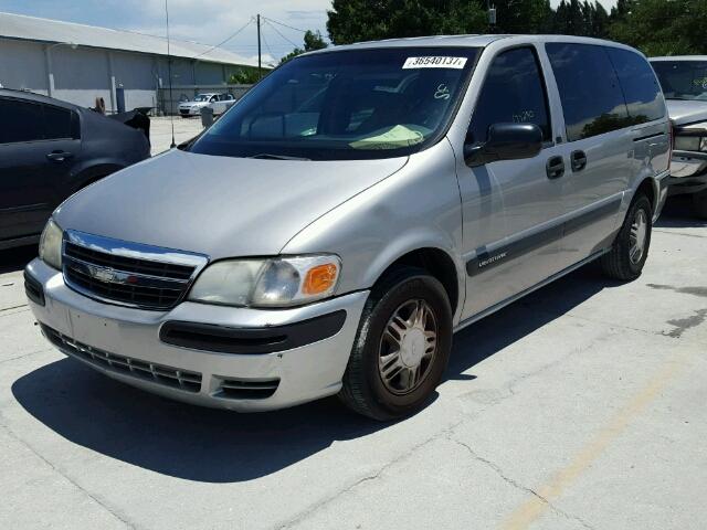 1GNDV03EX5D127744 - 2005 CHEVROLET VENTURE SILVER photo 2