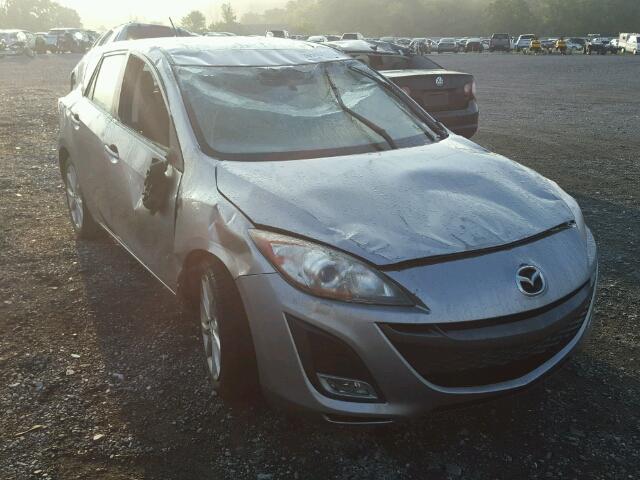 JM1BL1K60B1417736 - 2011 MAZDA 3 S GRAY photo 1