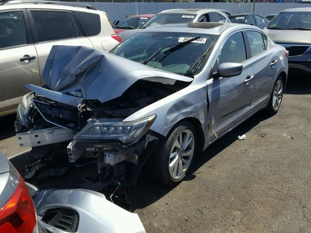 19UDE2F39GA014503 - 2016 ACURA ILX BASE SILVER photo 2