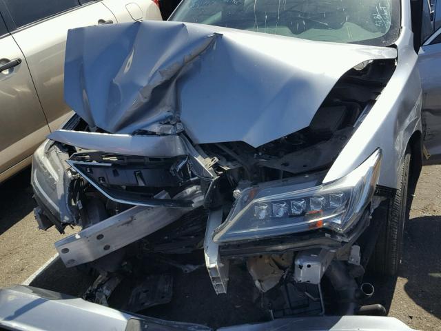 19UDE2F39GA014503 - 2016 ACURA ILX BASE SILVER photo 7