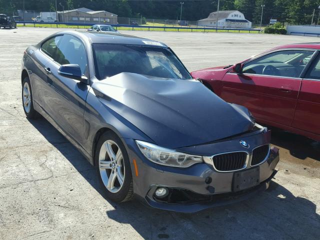 WBA3N9C52EK244865 - 2014 BMW 428 XI GRAY photo 1