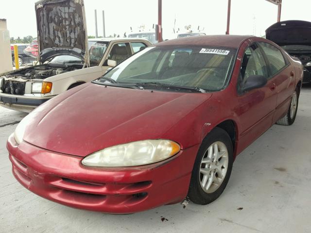 2B3HD46R42H141366 - 2002 DODGE INTREPID S 红色 照片 2