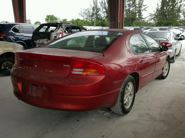 2B3HD46R42H141366 - 2002 DODGE INTREPID S 红色 照片 4