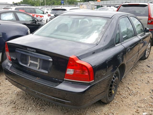 YV1TS59H141371062 - 2004 VOLVO S80 2.5T BLACK photo 9