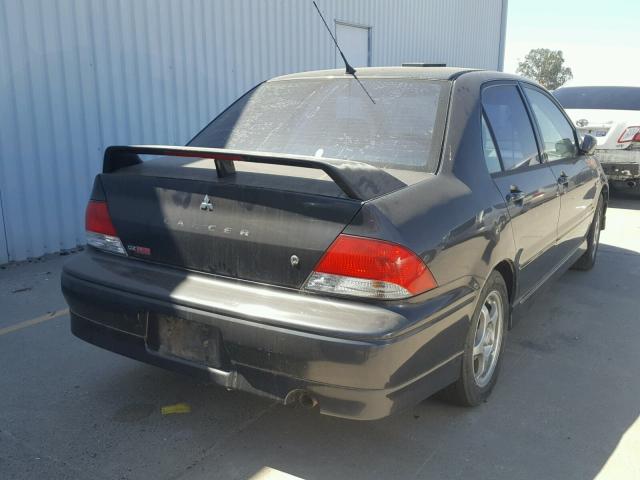 JA3AJ86E93U121642 - 2003 MITSUBISHI LANCER OZ GRAY photo 4