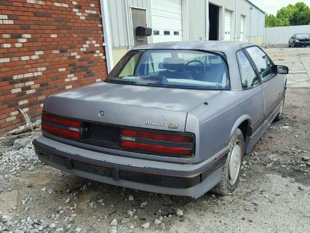 2G4WB14T5L1441559 - 1990 BUICK REGAL CUST GRAY photo 4