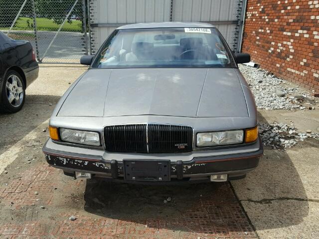 2G4WB14T5L1441559 - 1990 BUICK REGAL CUST GRAY photo 9