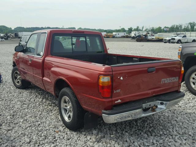 4F4YR46VX3TM09894 - 2003 MAZDA B3000 CAB BURGUNDY photo 3