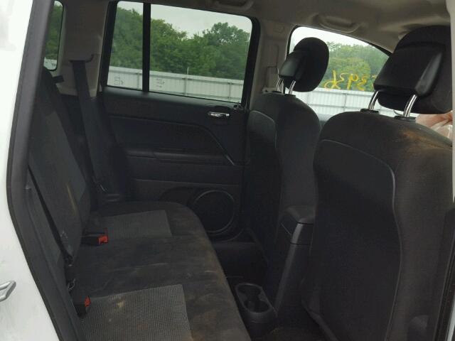 1C4NJCBA6FD249740 - 2015 JEEP COMPASS SP WHITE photo 6