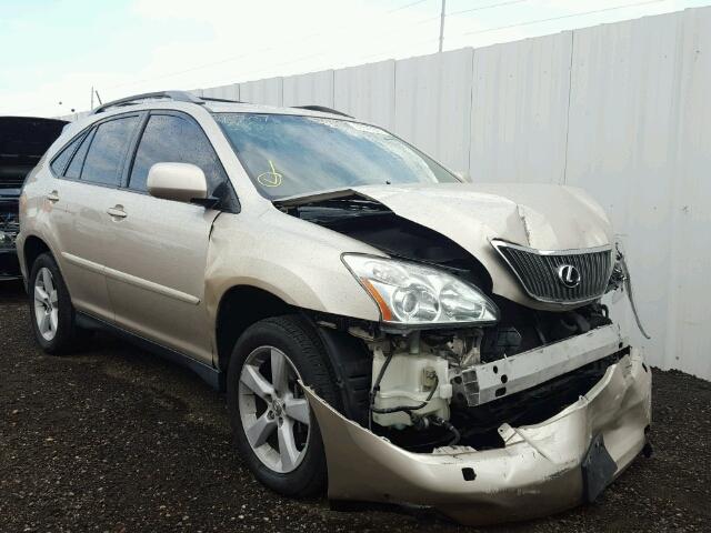 2T2HK31U67C021091 - 2007 LEXUS RX GOLD photo 1