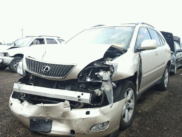 2T2HK31U67C021091 - 2007 LEXUS RX GOLD photo 2