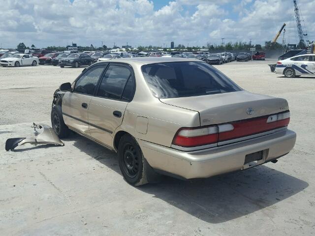 2T1BB02E9TC143891 - 1996 TOYOTA COROLLA GOLD photo 3