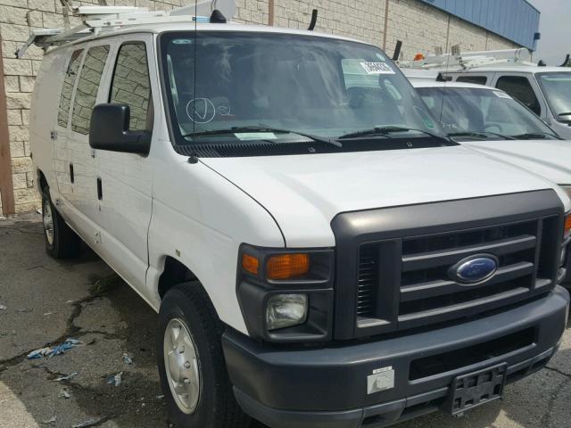 1FTNE2EL0ADA59596 - 2010 FORD ECONOLINE WHITE photo 1