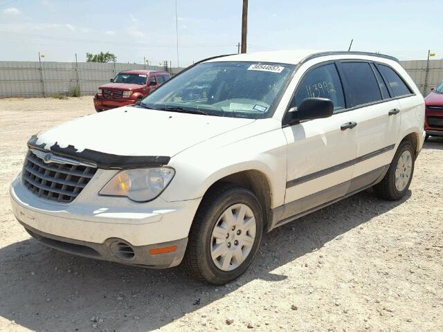 2A8GM48L98R627234 - 2008 CHRYSLER PACIFICA L WHITE photo 2