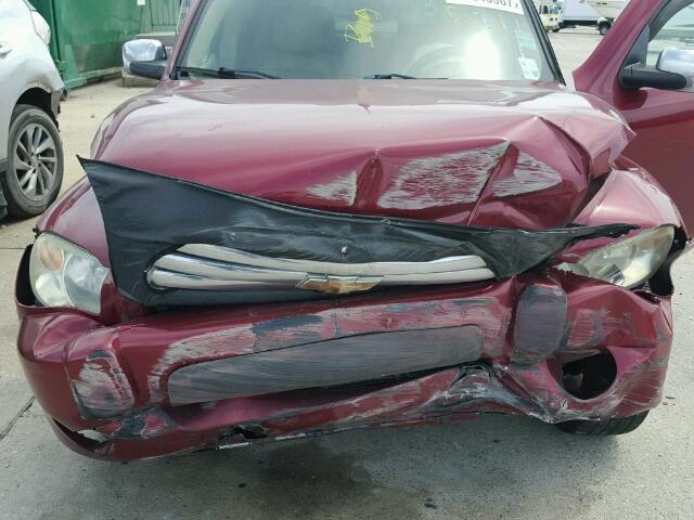 3GNDA23P16S637989 - 2006 CHEVROLET HHR RED photo 7