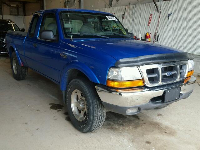 1FTZR15X7YPB02293 - 2000 FORD RANGER SUP BLUE photo 1