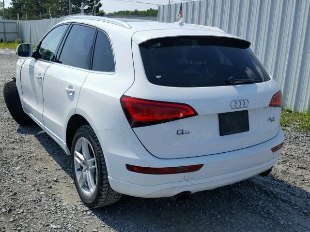 WA1LFAFP0DA096759 - 2013 AUDI Q5 PREMIUM WHITE photo 3