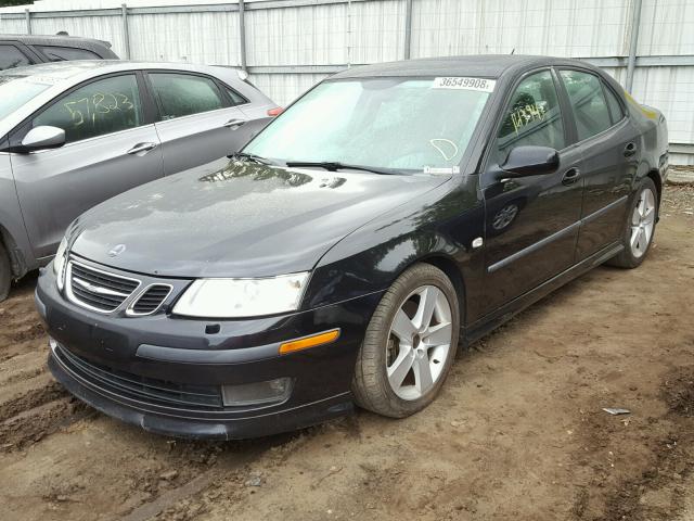 YS3FH41U371147700 - 2007 SAAB 9-3 AERO BLACK photo 2