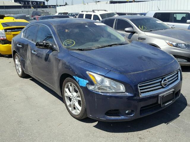 1N4AA5AP5CC852069 - 2012 NISSAN MAXIMA S Bleu photo 1