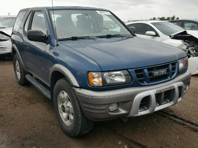 4S2CM57W8Y4345665 - 2000 ISUZU AMIGO BLUE photo 1