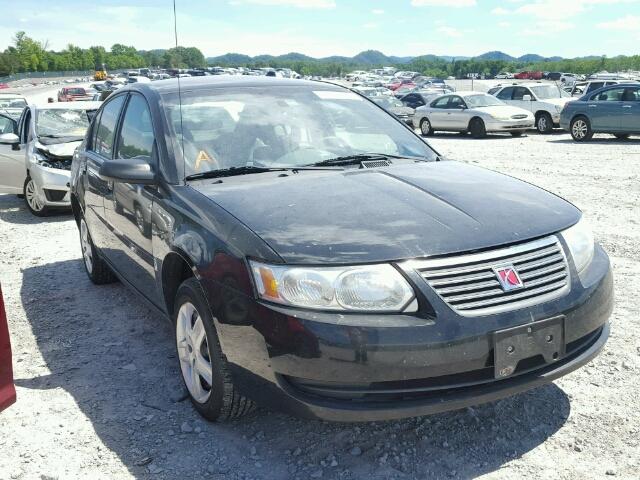 1G8AZ55F16Z176770 - 2006 SATURN ION LEVEL BLACK photo 1