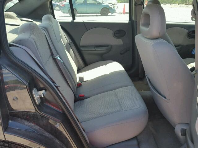 1G8AZ55F16Z176770 - 2006 SATURN ION LEVEL 黑色 照片 6