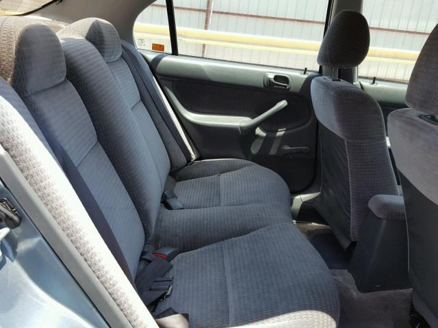 2HGEJ6613YH562988 - 2000 HONDA CIVIC BASE BLUE photo 6