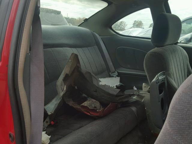 1G2NE12T2YM863590 - 2000 PONTIAC GRAND AM S RED photo 6