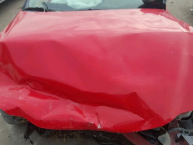 1G2NE12T2YM863590 - 2000 PONTIAC GRAND AM S RED photo 7