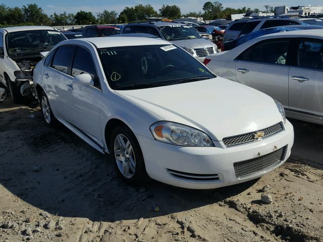 2G1WB5E39G1103753 - 2016 CHEVROLET IMPALA LIM WHITE photo 1