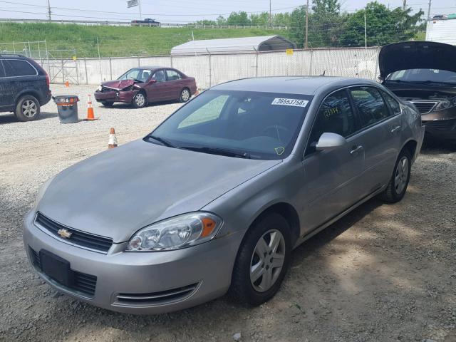 2G1WB58K769254545 - 2006 CHEVROLET IMPALA LS SILVER photo 2