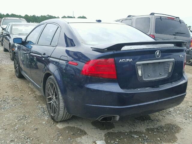 19UUA66236A043052 - 2006 ACURA 3.2TL BLUE photo 3