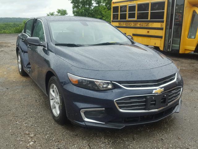 1G1ZB5ST2HF119322 - 2017 CHEVROLET MALIBU LS BLUE photo 1