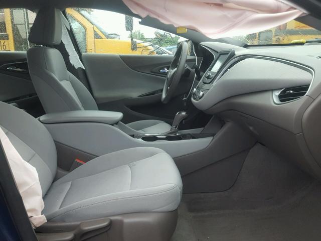 1G1ZB5ST2HF119322 - 2017 CHEVROLET MALIBU LS BLUE photo 5