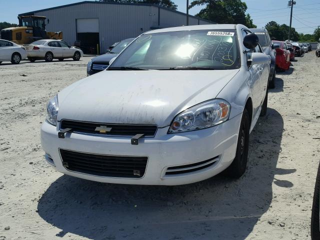 2G1WD5EM4B1262627 - 2011 CHEVROLET IMPALA POL WHITE photo 2