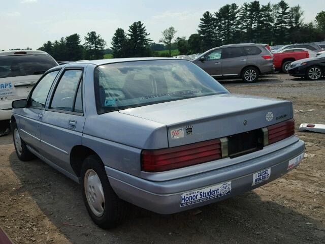 1G1LD55M6SY113524 - 1995 CHEVROLET CORSICA BLUE photo 3