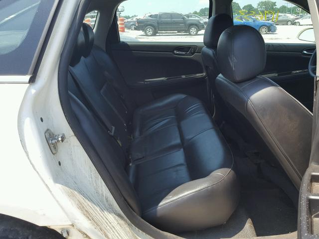 2G1WS551269425150 - 2006 CHEVROLET IMPALA POL WHITE photo 6