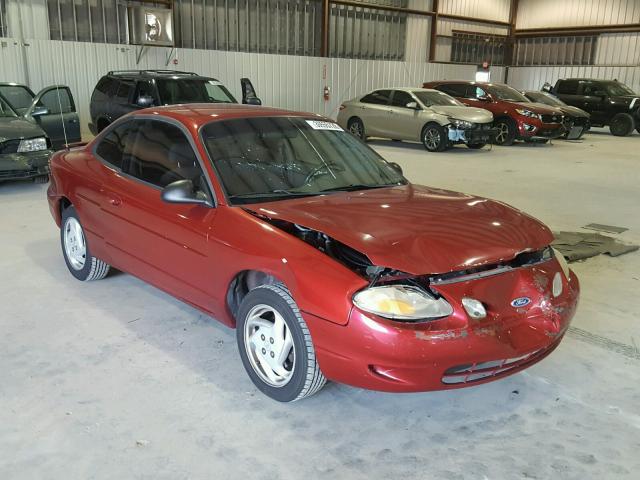 3FAFP11391R209121 - 2001 FORD ESCORT ZX2 RED photo 1