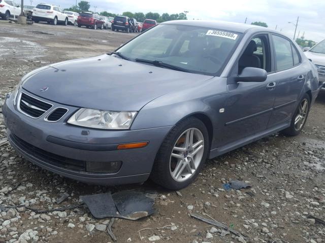 YS3FD46Y171139764 - 2007 SAAB 9-3 2.0T GRAY photo 2