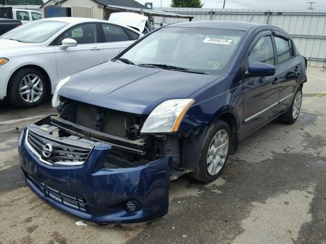 3N1AB6AP6CL715839 - 2012 NISSAN SENTRA 2.0 BLUE photo 2