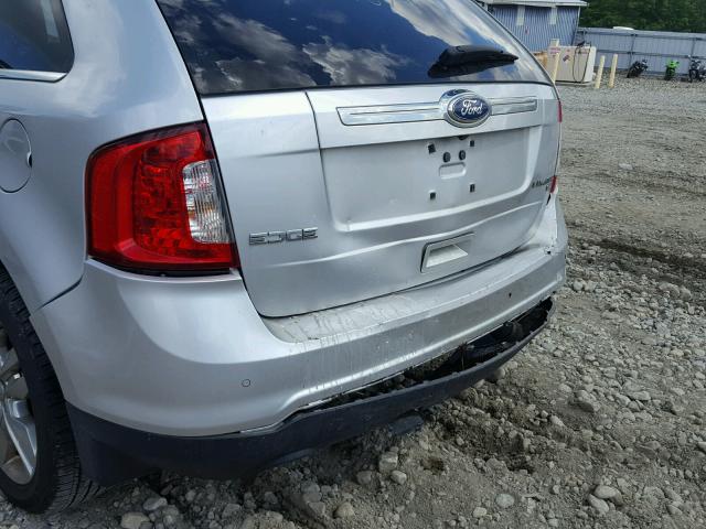 2FMDK4KC0BBA82691 - 2011 FORD EDGE LIMIT GRAY photo 9