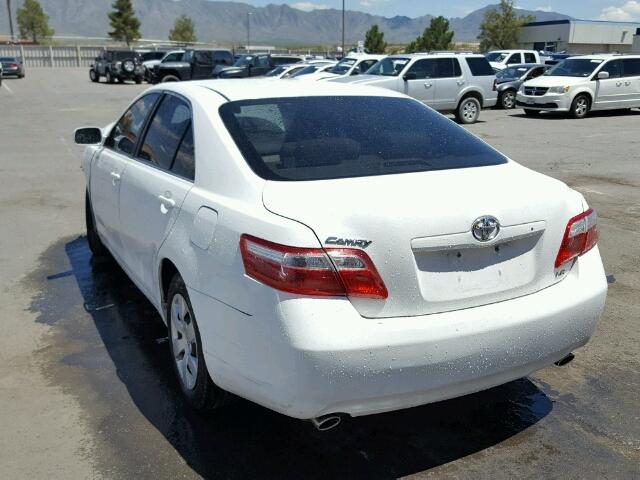 4T1BK46K28U573730 - 2008 TOYOTA CAMRY LE WHITE photo 3