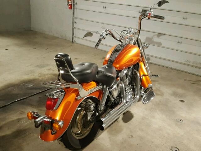 1HFSC43062A206283 - 2002 HONDA VT1100 C2 ORANGE photo 4