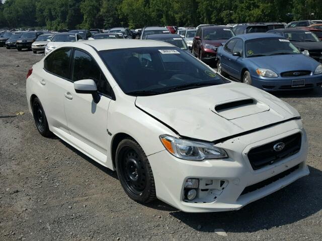 JF1VA1B67H9812922 - 2017 SUBARU WRX WHITE photo 1